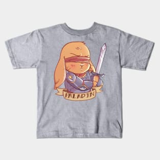 Paladin - TTRPG Buns Series Kids T-Shirt